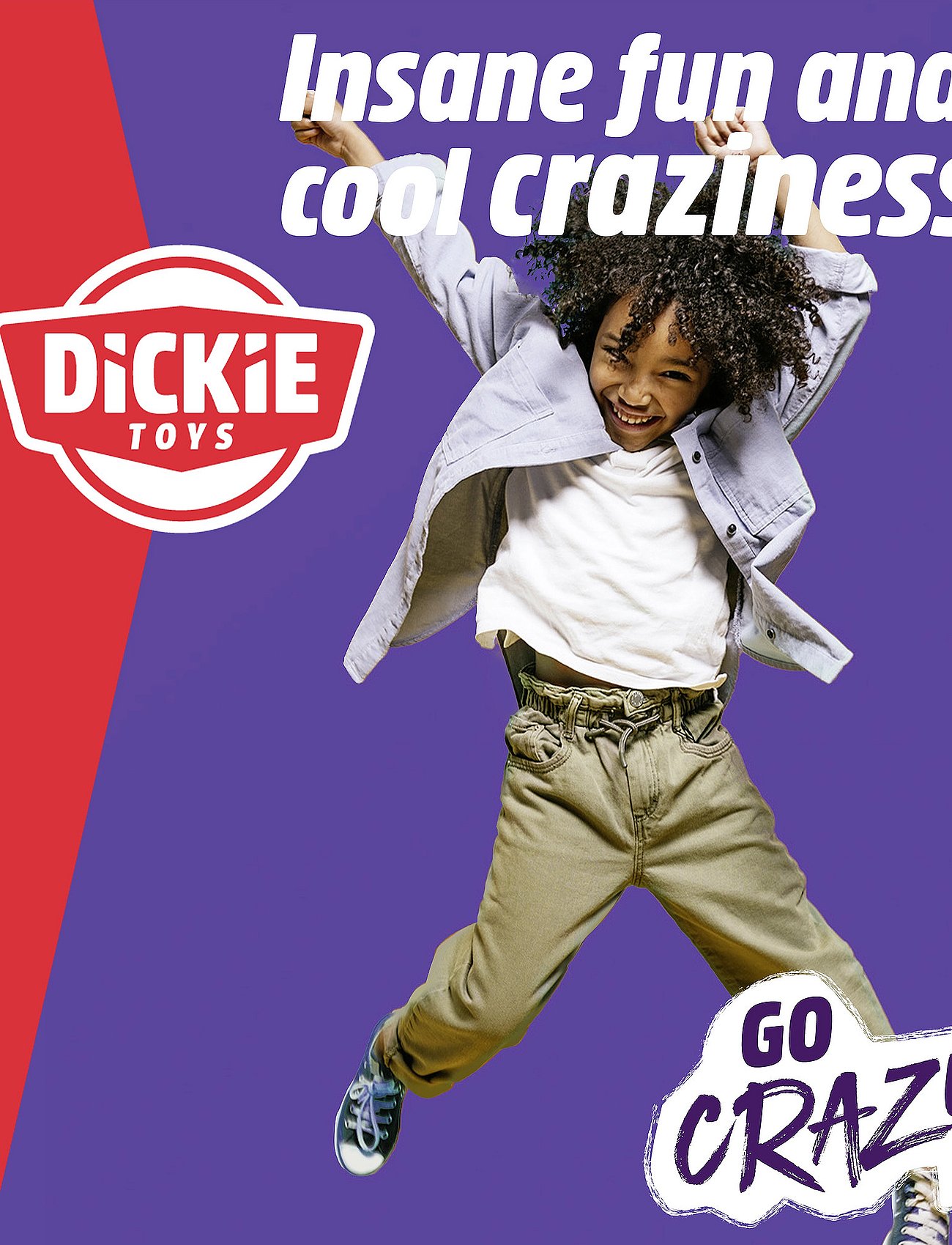 Dickie Toys Crazy Cruiser Radiostyrd Bil, 12 cm