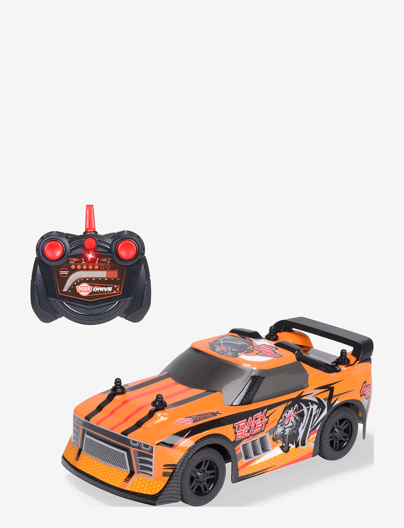 Dickie Toys - RC Track Beast. RTR - laveste priser - orange - 0
