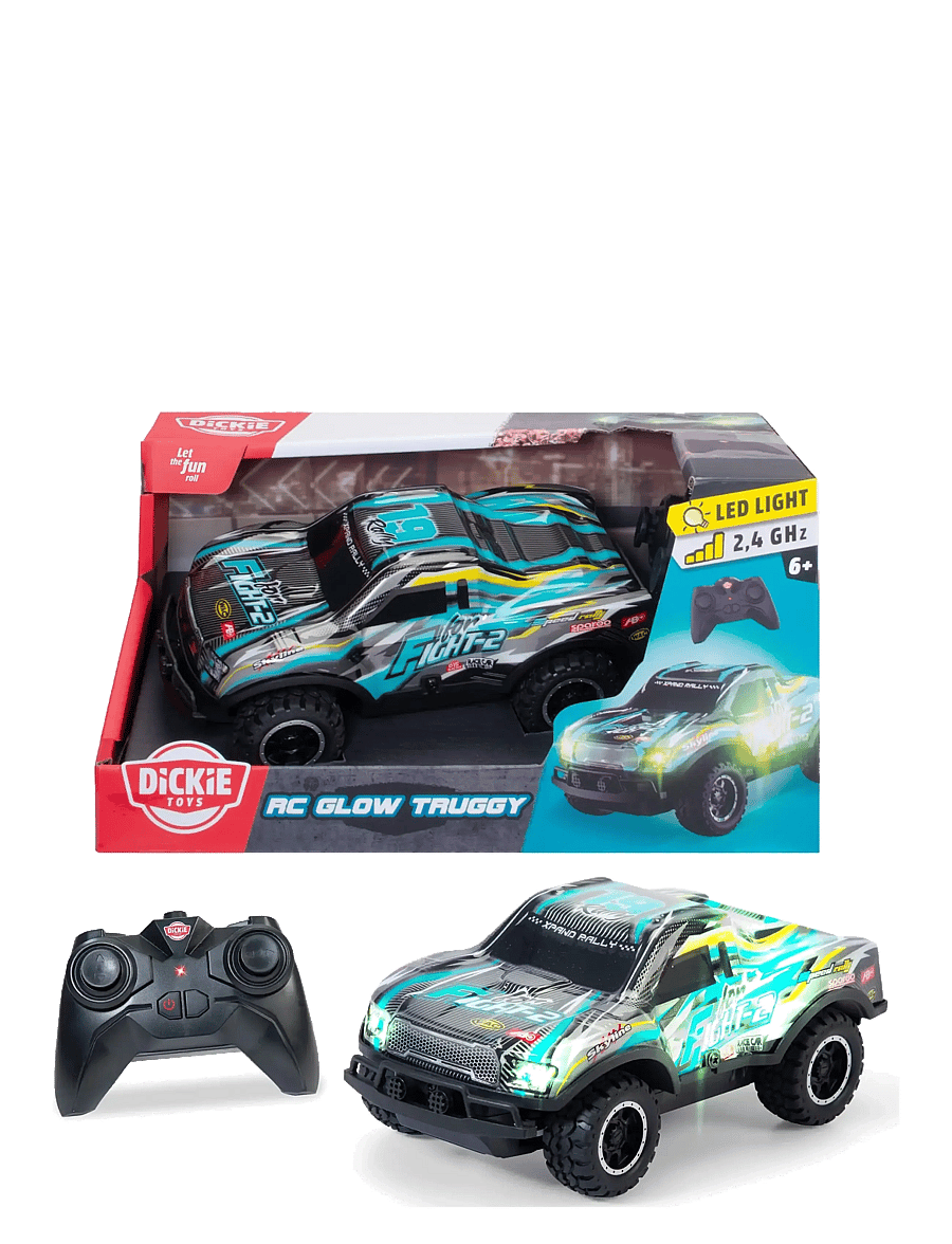 Dickie Toys - Dickie Toys Radio Controlled Glow Rally Truck - ferngesteuertes spielzeug - multicolor - 2