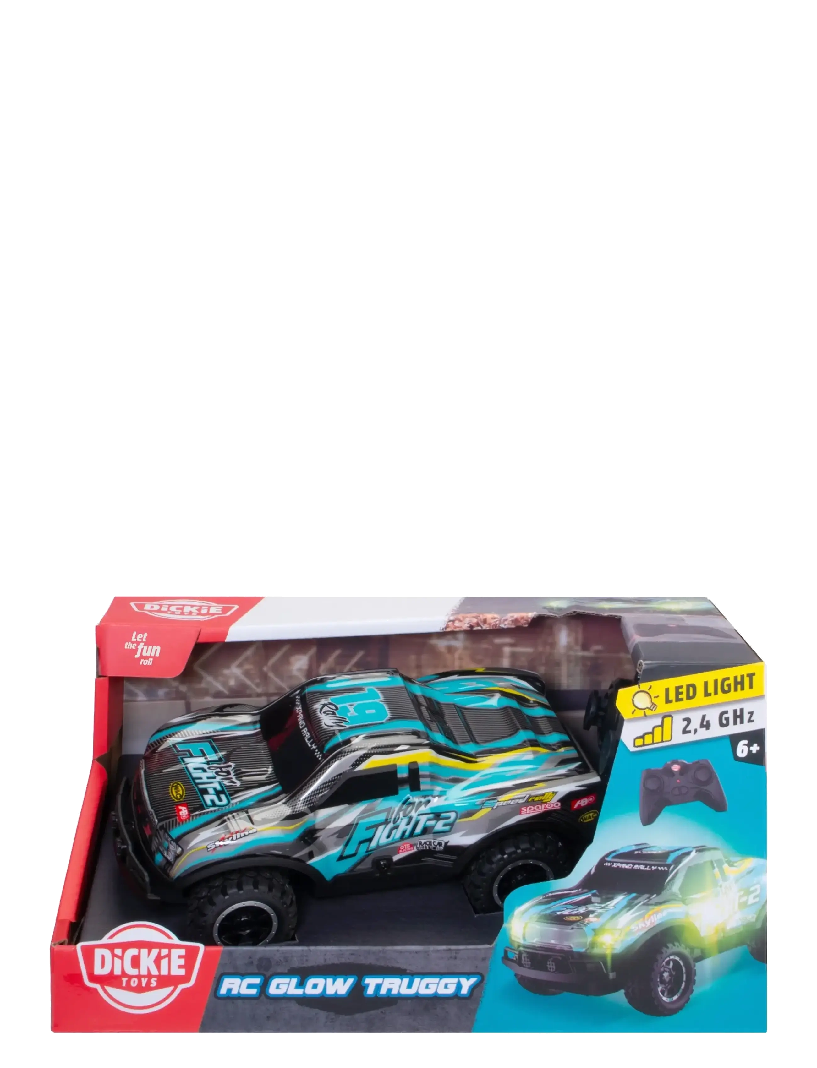 Dickie Toys - Dickie Toys Radio Controlled Glow Rally Truck - jouets télécommandés - multicolor - 3