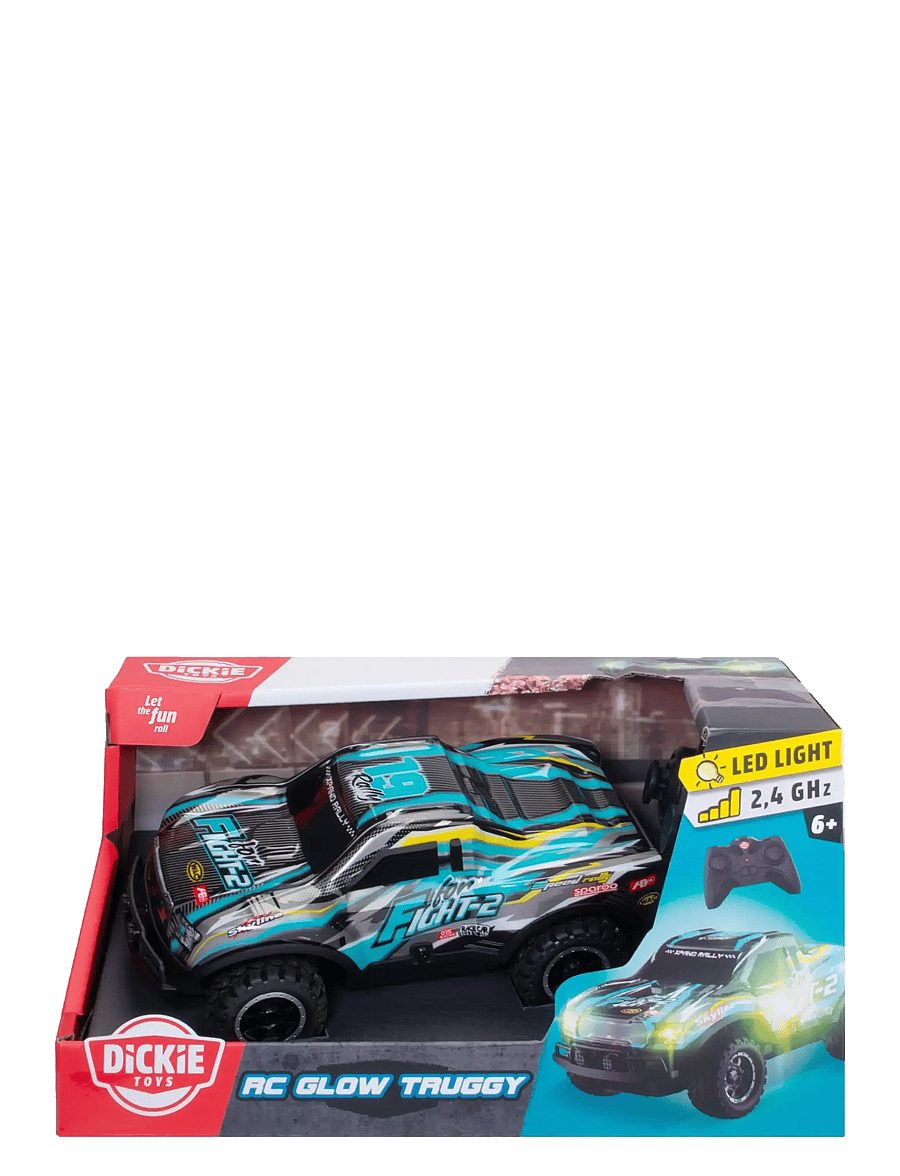Dickie Toys - Dickie Toys Radio Controlled Glow Rally Truck - ferngesteuertes spielzeug - multicolor - 3