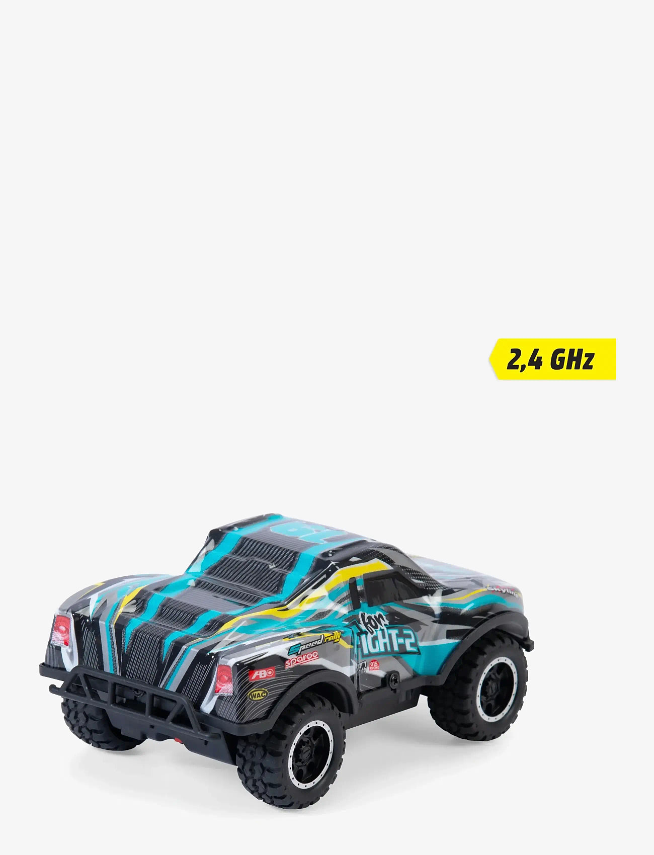 Dickie Toys - Dickie Toys Radio Controlled Glow Rally Truck - puldiga mänguasjad - multicolor - 4