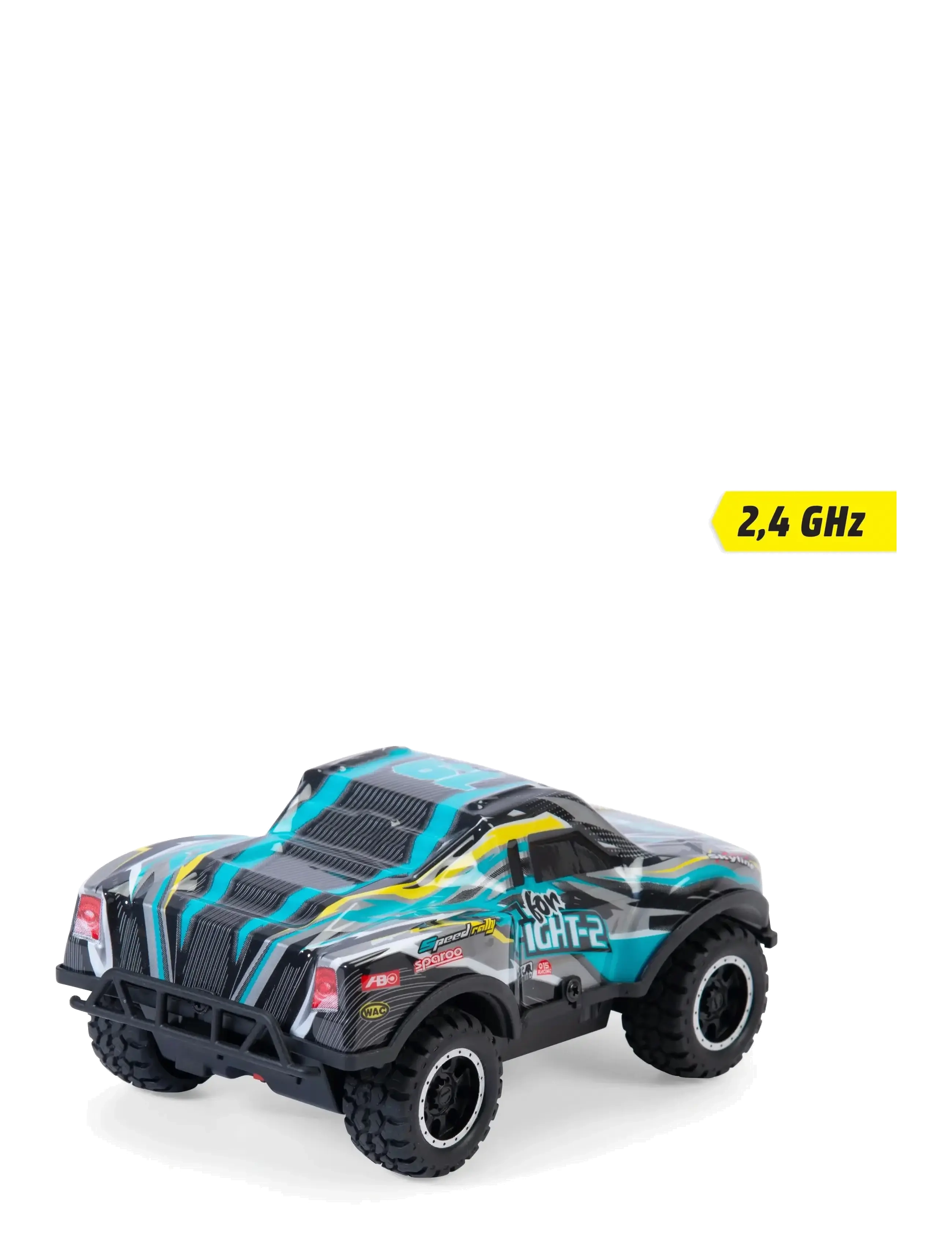Dickie Toys - Dickie Toys Radio Controlled Glow Rally Truck - jouets télécommandés - multicolor - 4