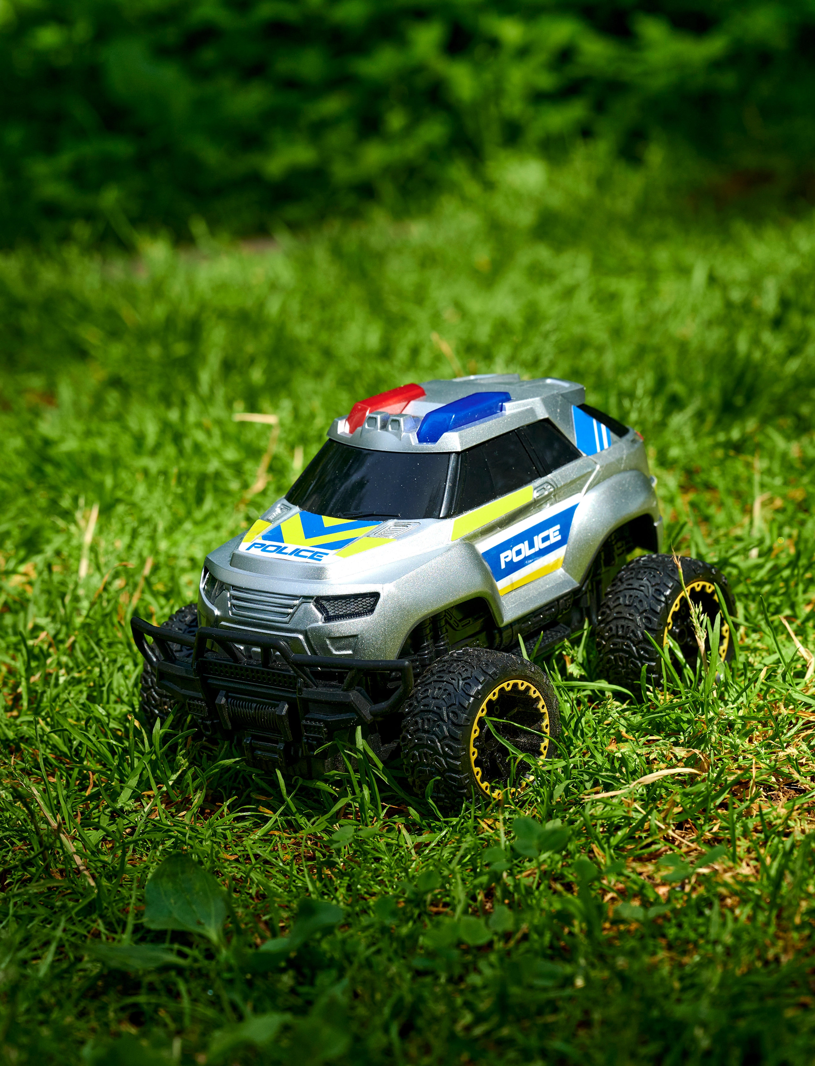 Dickie Toys - Norwegian RC Police Offroader, RTR - grey - 4