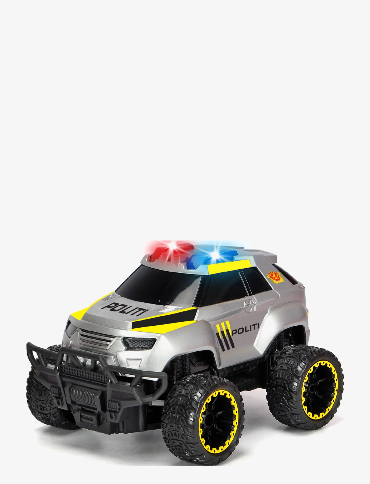 Dickie Toys - Norwegian RC Police Offroader, RTR - grey - 2