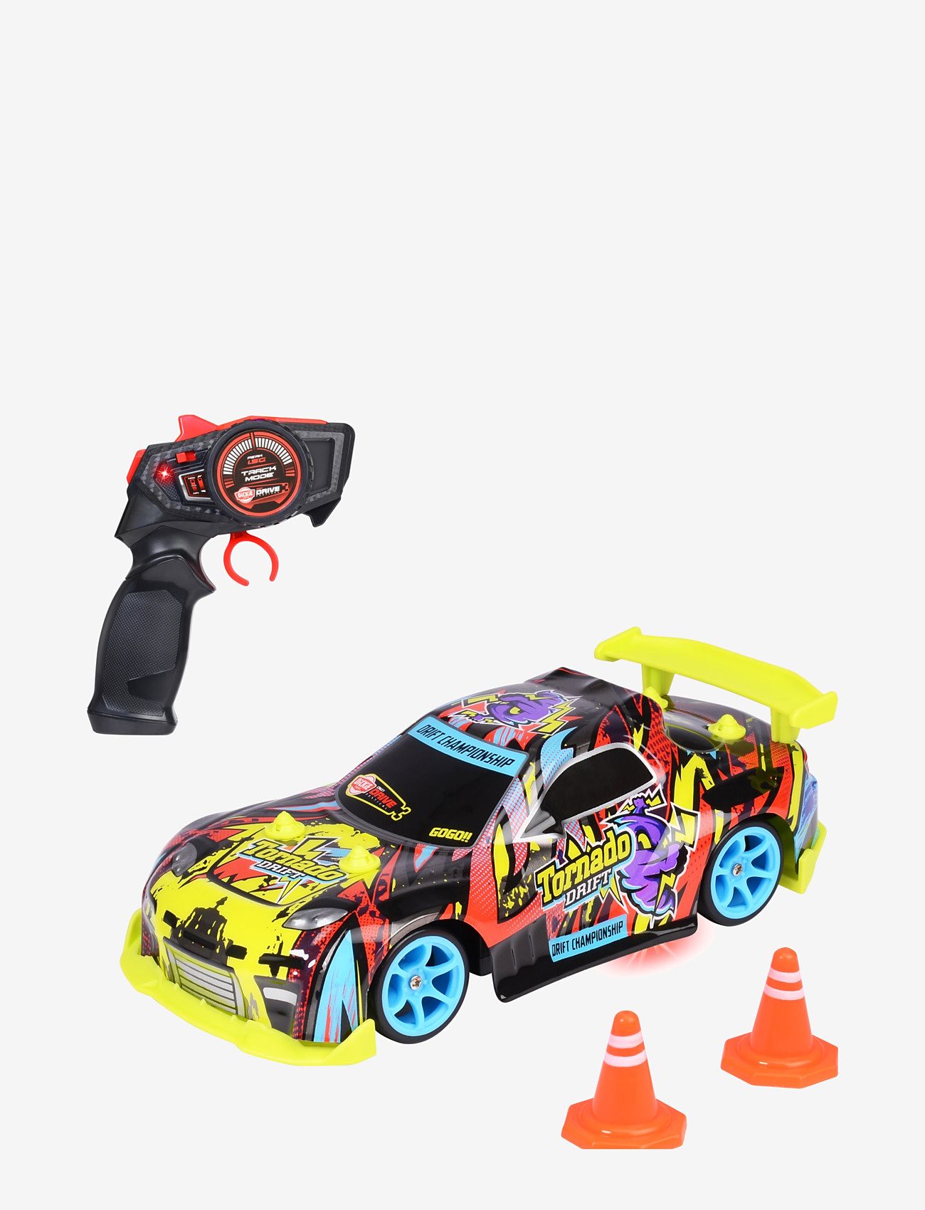 Dickie Toys - Dickie Toys RC Tornado Drift - fjernstyret legetøj - multi coloured - 2