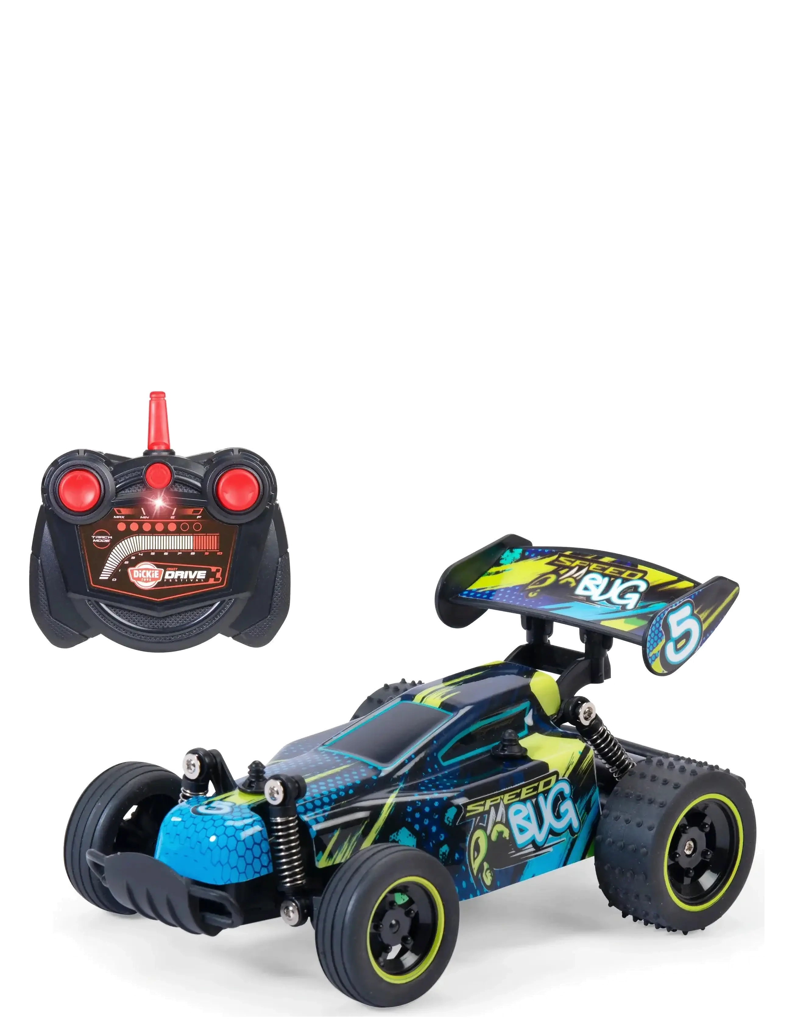 Dickie Toys Dickie Toys Radio Controlled Glow Truggy - Radiostyrda leksaker - MULTICOLOR / blue