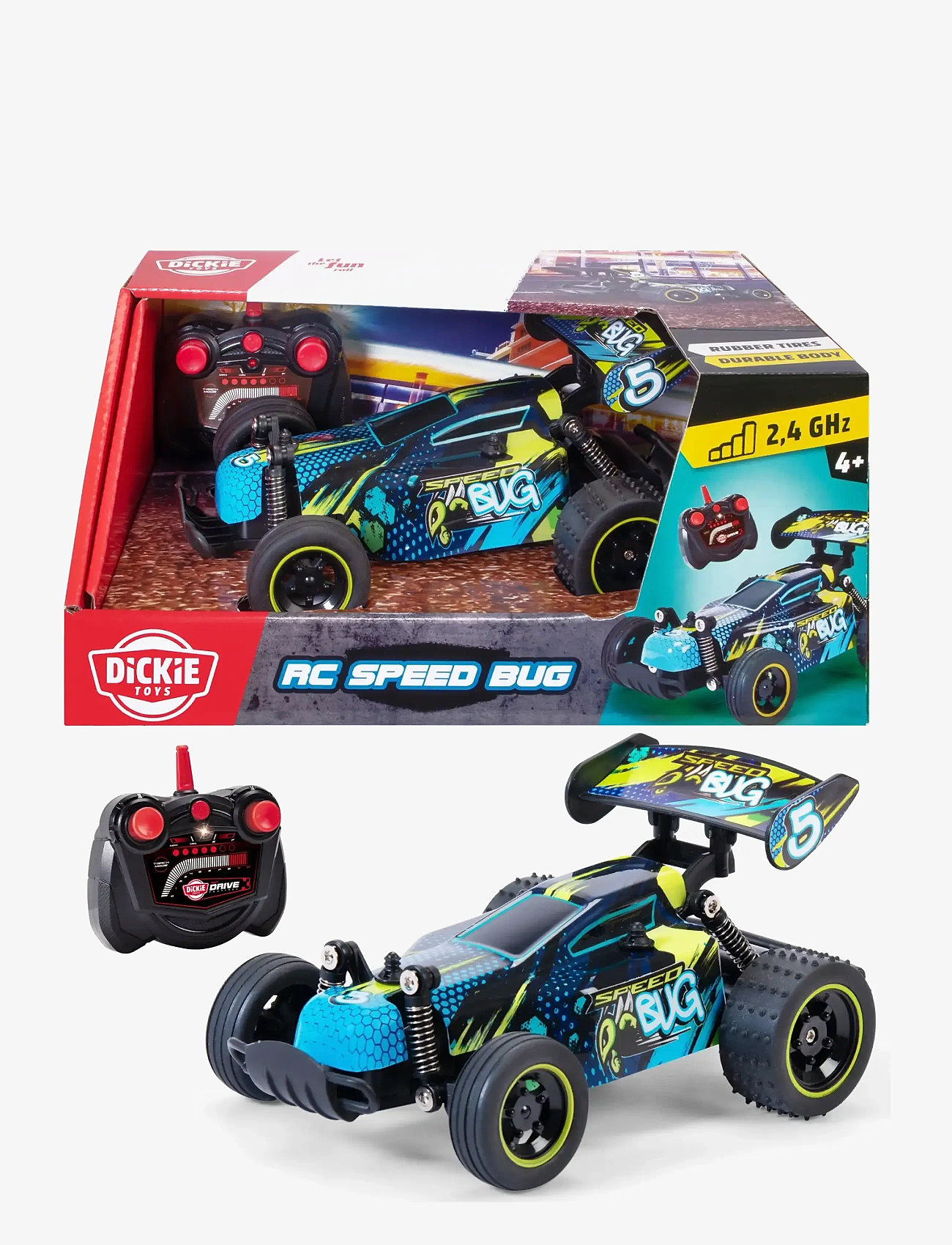 Dickie Toys - Dickie Toys Radio Controlled Glow Truggy - kauko-ohjattavat lelut - multicolor - 2