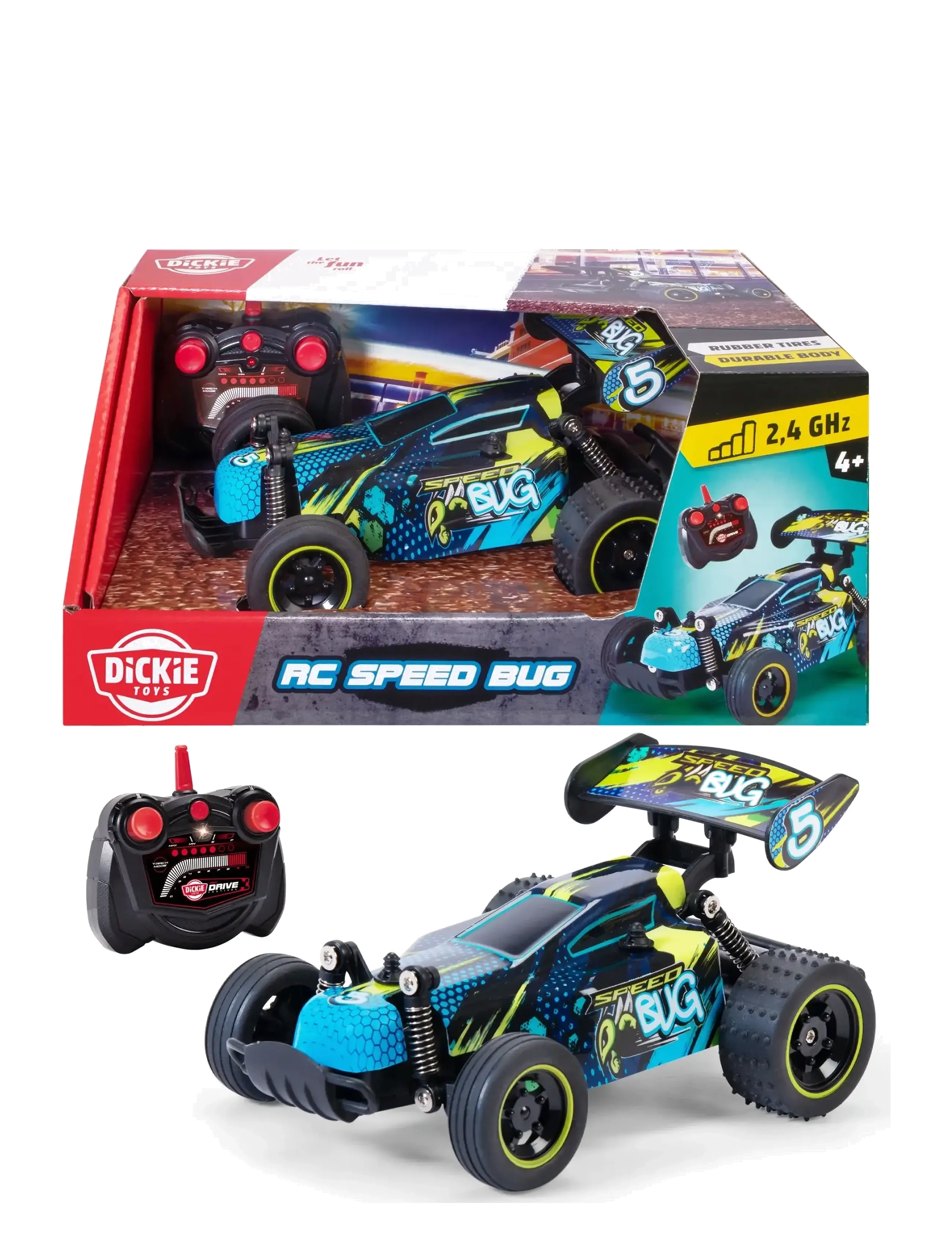 Dickie Toys - Dickie Toys Radio Controlled Glow Truggy - jouets télécommandés - multicolor - 2