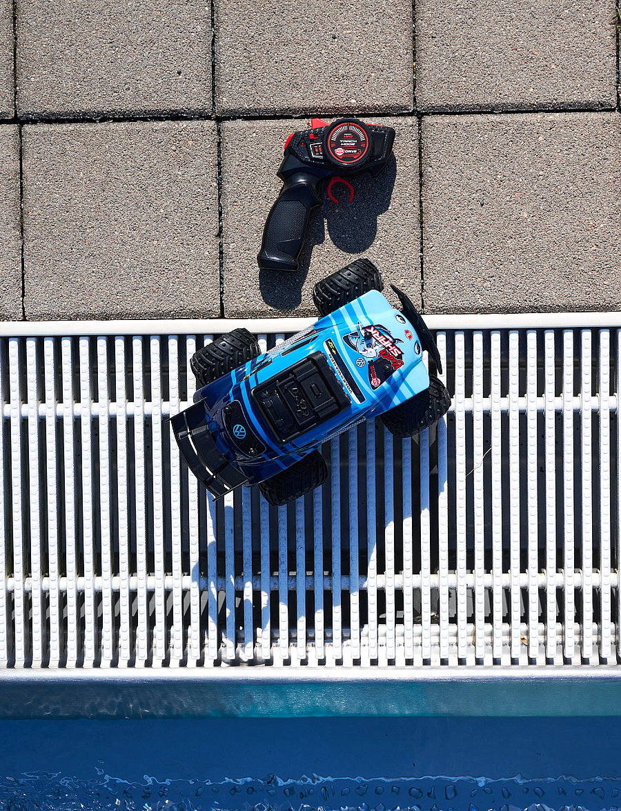 Dickie Toys - Dickie Toys Radio-controlled car Volkswagen Beetle Baja Bug - ferngesteuertes spielzeug - blue - 4