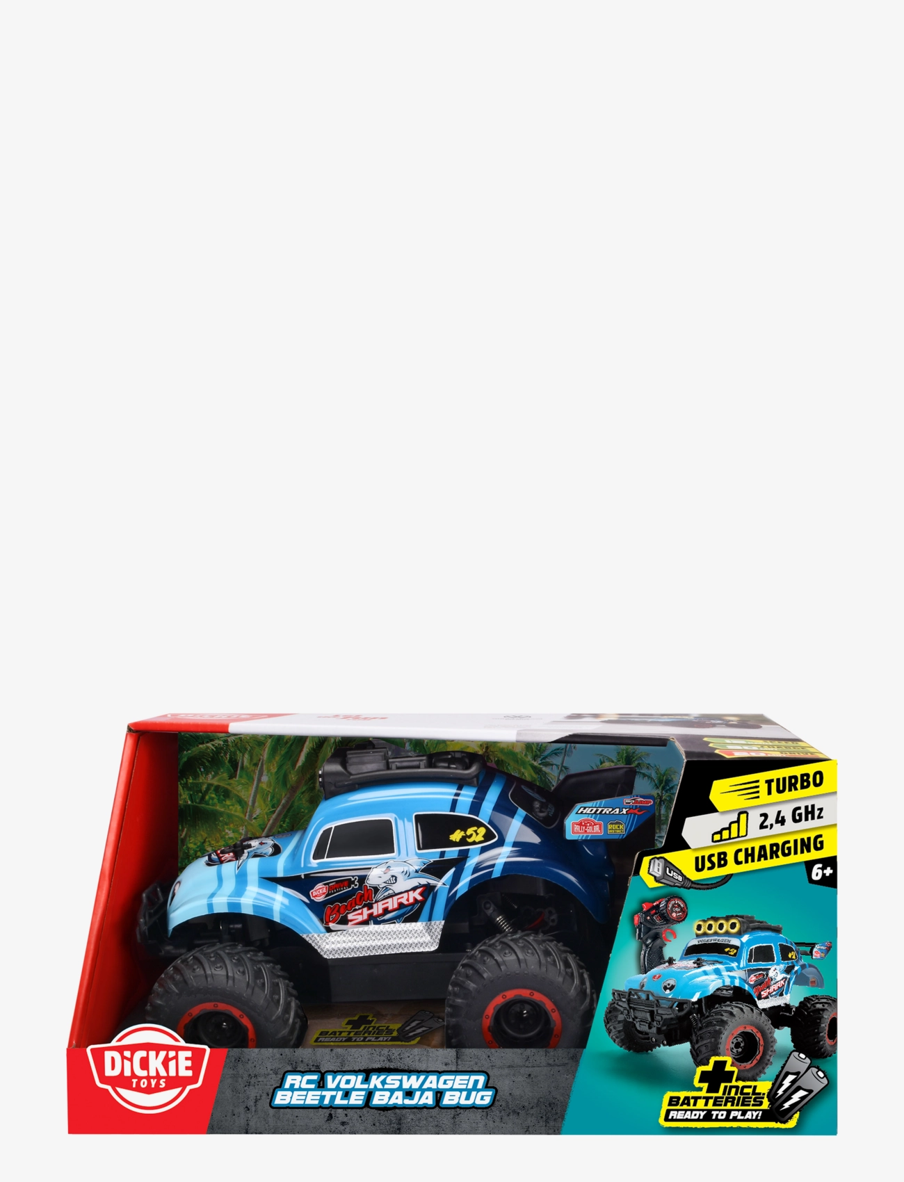 Dickie Toys - Dickie Toys Radio-controlled car Volkswagen Beetle Baja Bug - jouets télécommandés - blue - 3