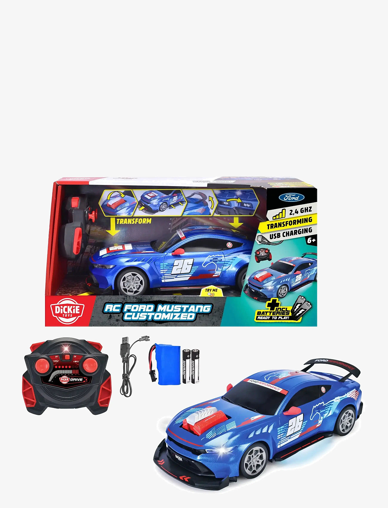 Dickie Toys - Dickie Toys Radio Controlled Speed ​​Bug - radiostyrda leksaker - blue - 1
