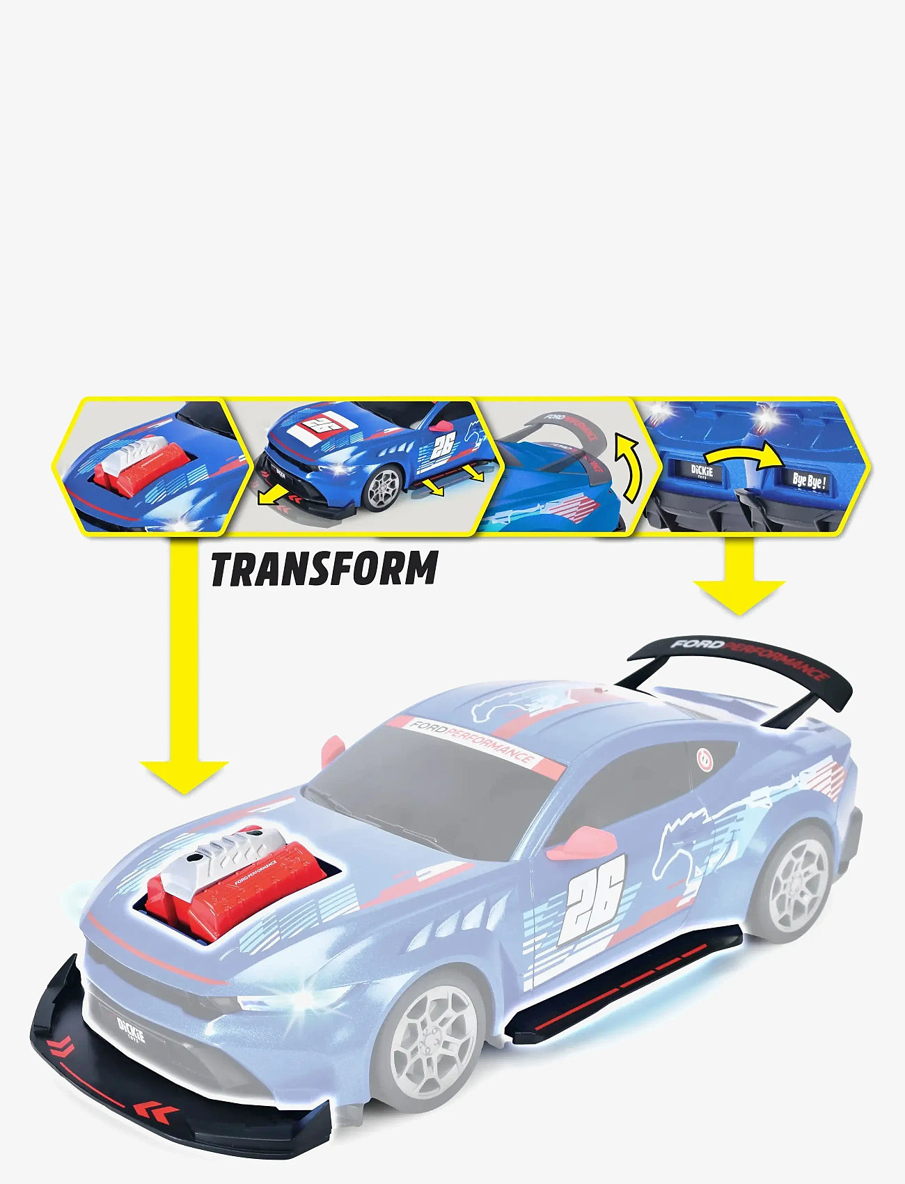 Dickie Toys - Dickie Toys Radio Controlled Speed ​​Bug - radiostyrda leksaker - blue - 5