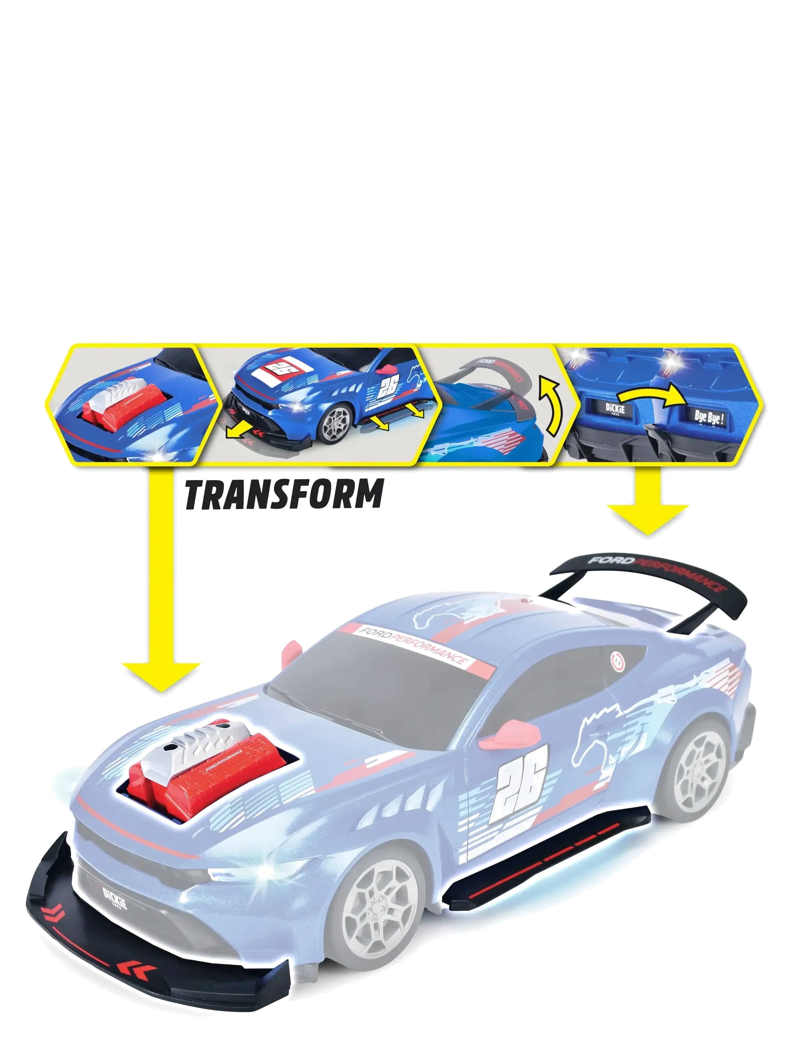 Dickie Toys - Dickie Toys Radio Controlled Speed ​​Bug - puldiga mänguasjad - blue - 5