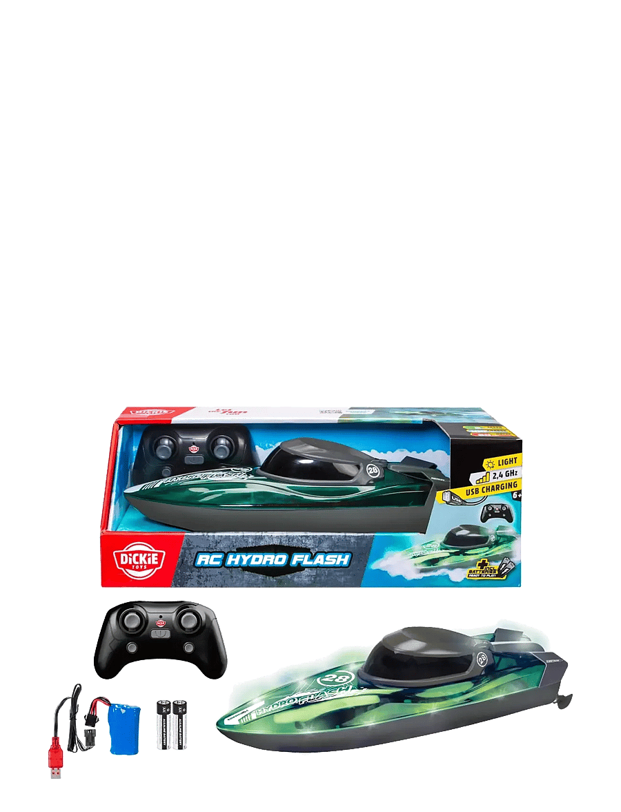 Dickie Toys - Dickie Toys radio controlled Hydro Flash Speed Boat, 31 cm - boote - multi coloured - 0