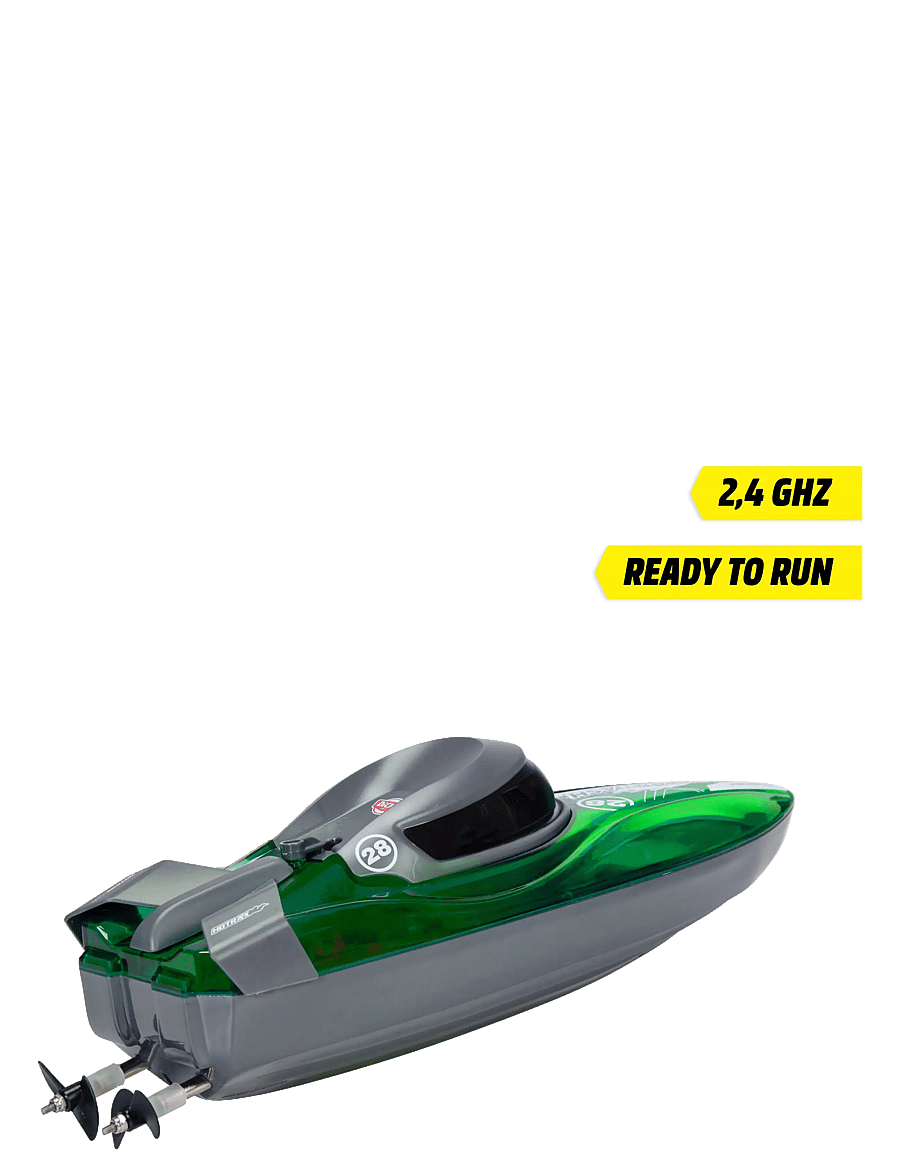 Dickie Toys - Dickie Toys radio controlled Hydro Flash Speed Boat, 31 cm - puldiga mänguasjad - multi coloured - 3