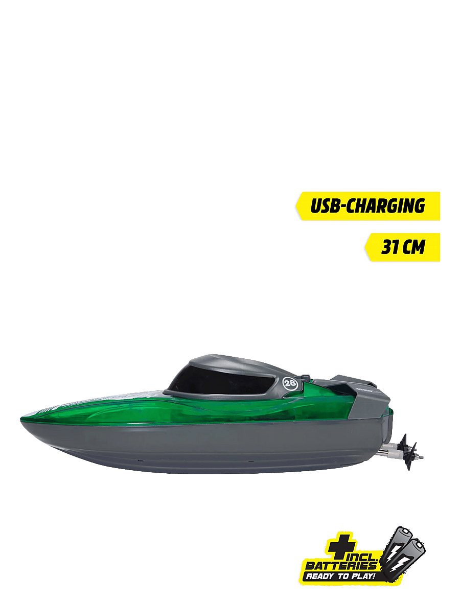 Dickie Toys - Dickie Toys radio controlled Hydro Flash Speed Boat, 31 cm - puldiga mänguasjad - multi coloured - 4