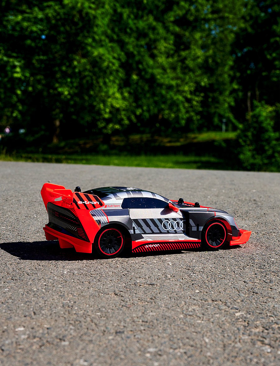 Dickie Toys - Dickie Toys Audi S1 E-Tron Quattro Drift Radio Controlled Car 1:16 - puldiga mänguasjad - multi coloured - 5