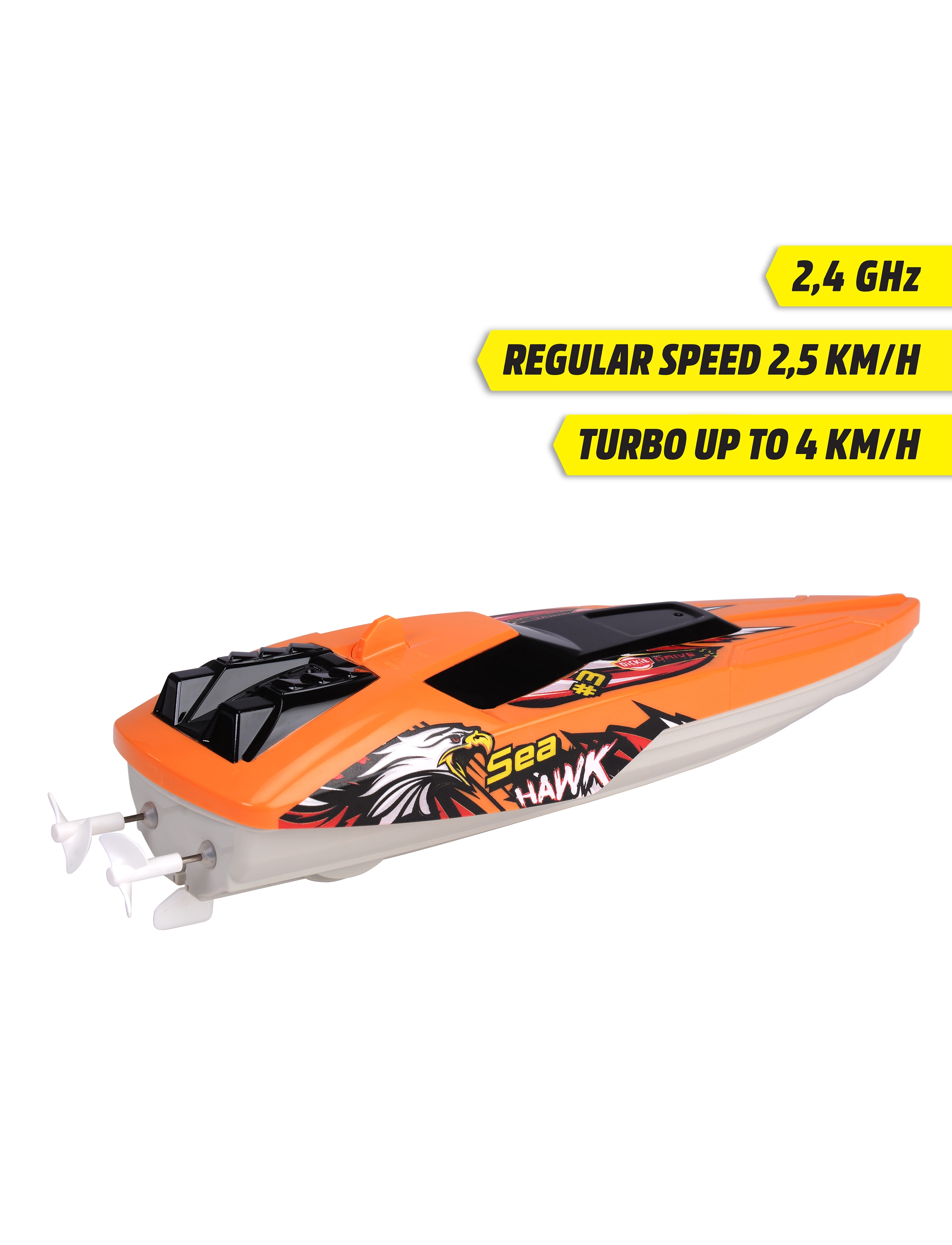 Dickie Toys - Dickie Toys RC Sea Hawk, RTR20 min - orange - 3