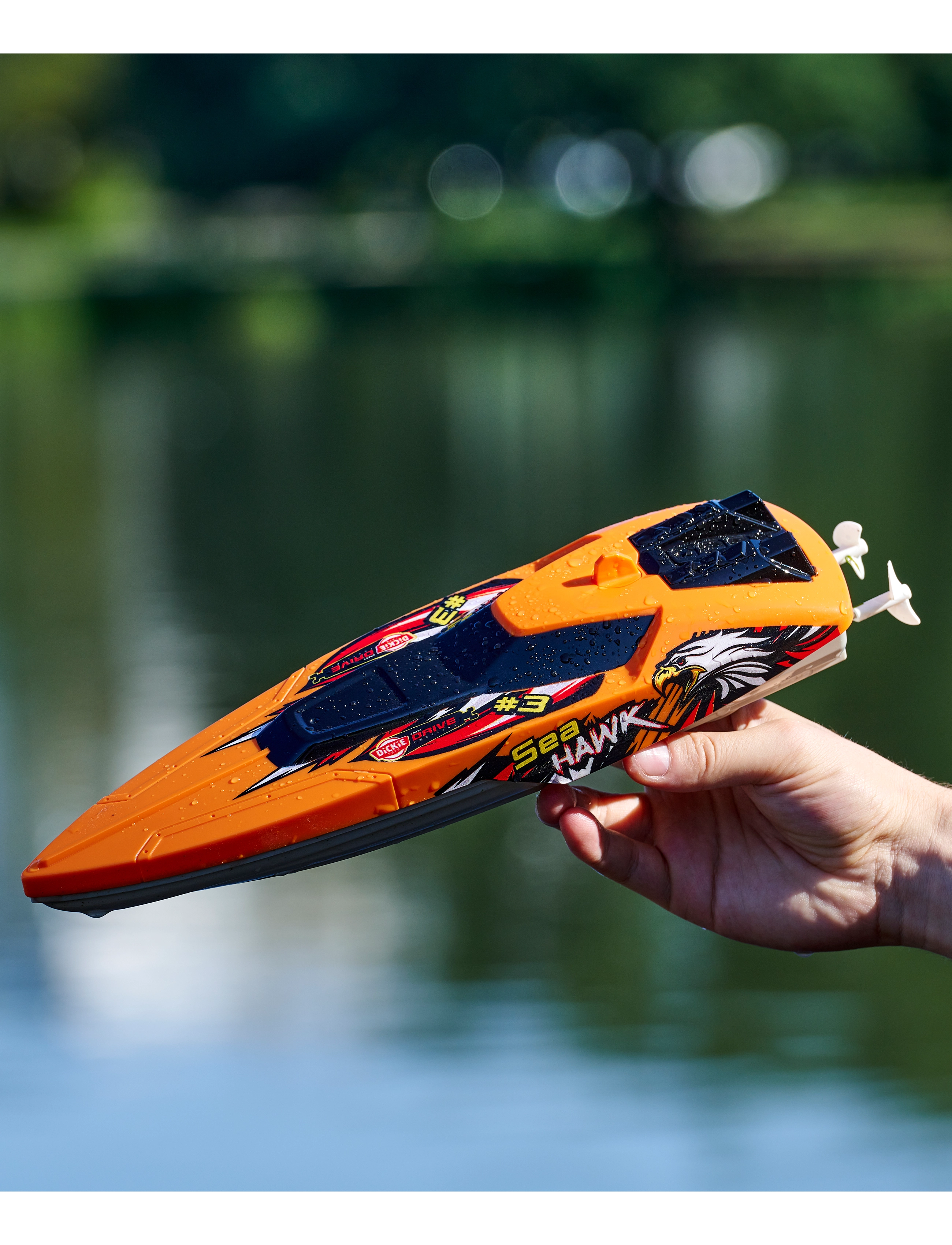 Dickie Toys - Dickie Toys RC Sea Hawk, RTR20 min - orange - 4