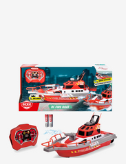 Dickie Toys - Radiostyrd brandbåt med vattenspruts-funktion - båtar - red - 1