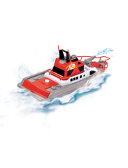 Dickie Toys - Radiostyrd brandbåt med vattenspruts-funktion - båtar - red - 8