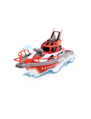 Dickie Toys - Radiostyrd brandbåt med vattenspruts-funktion - båtar - red - 9