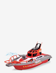 Dickie Toys - Radiostyrd brandbåt med vattenspruts-funktion - båtar - red - 3