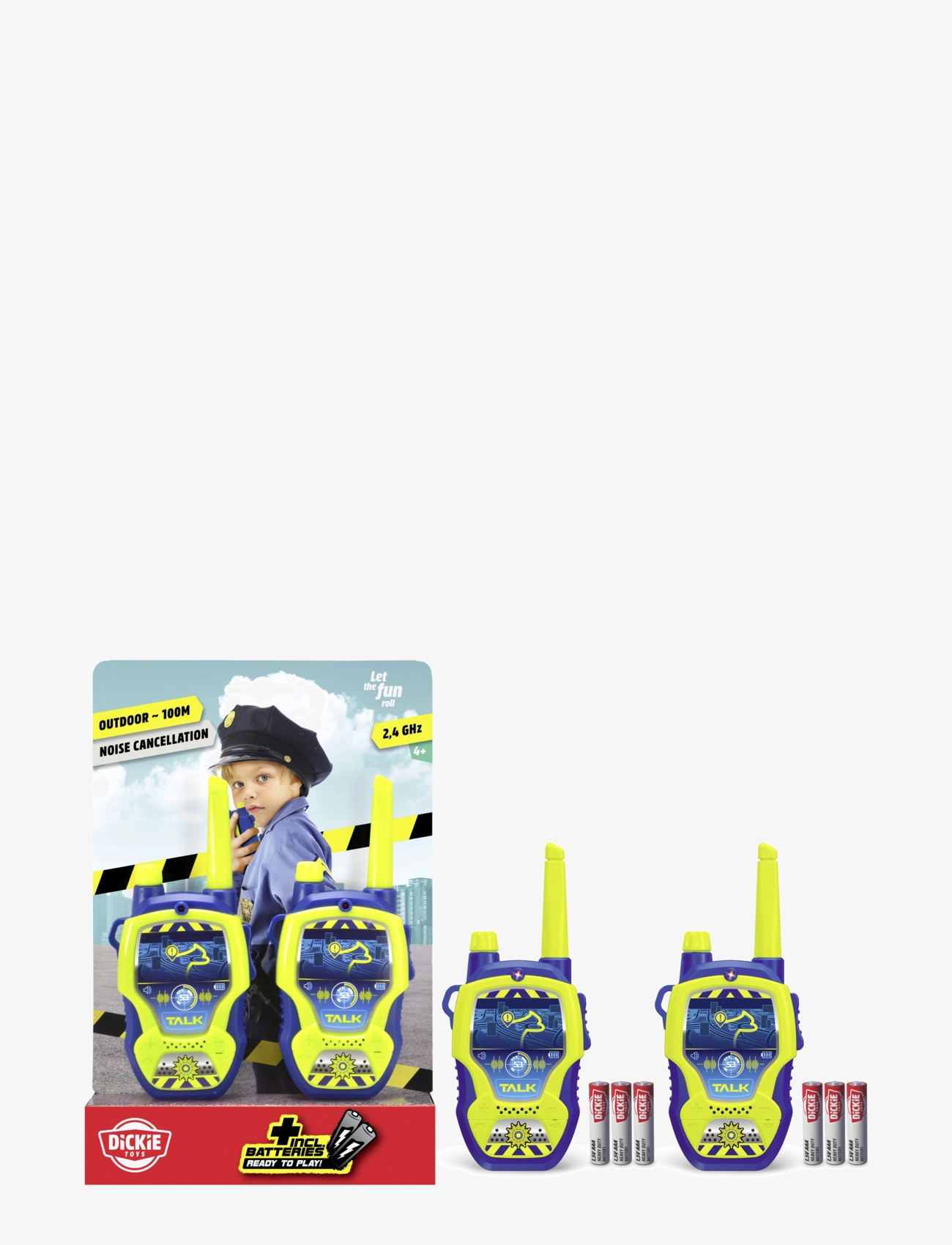 Dickie Toys - Dickie Toys Polis Walkie-Talkie, 16cm - Électronique et médias - multi coloured - 2