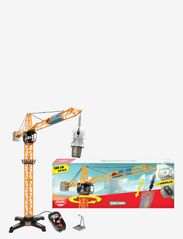 Dickie Toys - Dickie Toys Giant Crane - byggekøretøjer - yellow - 1