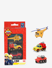 Dickie Toys - Fireman Sam - 3-Pack, 1: 64, 3-asst - de laveste prisene - red - 0