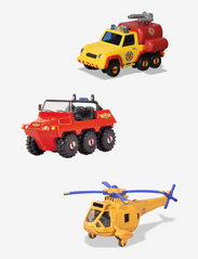 Dickie Toys - Fireman Sam - 3-Pack, 1: 64, 3-asst - laveste priser - red - 2