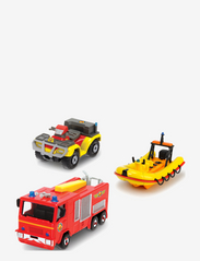 Dickie Toys - Fireman Sam - 3-Pack, 1: 64, 3-asst - lägsta priserna - red - 3