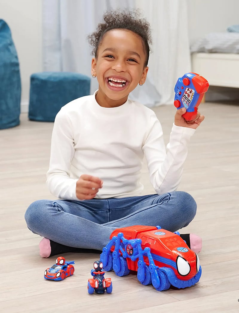 Dickie Toys - Radio Controlled Car Marvel Spidey Web-Crawler 1:50 - ferngesteuertes spielzeug - multicolor - 0