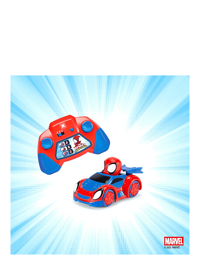 Dickie Toys - Radio Controlled Car Marvel Spidey Web-Crawler 1:50 - ferngesteuertes spielzeug - multicolor - 5