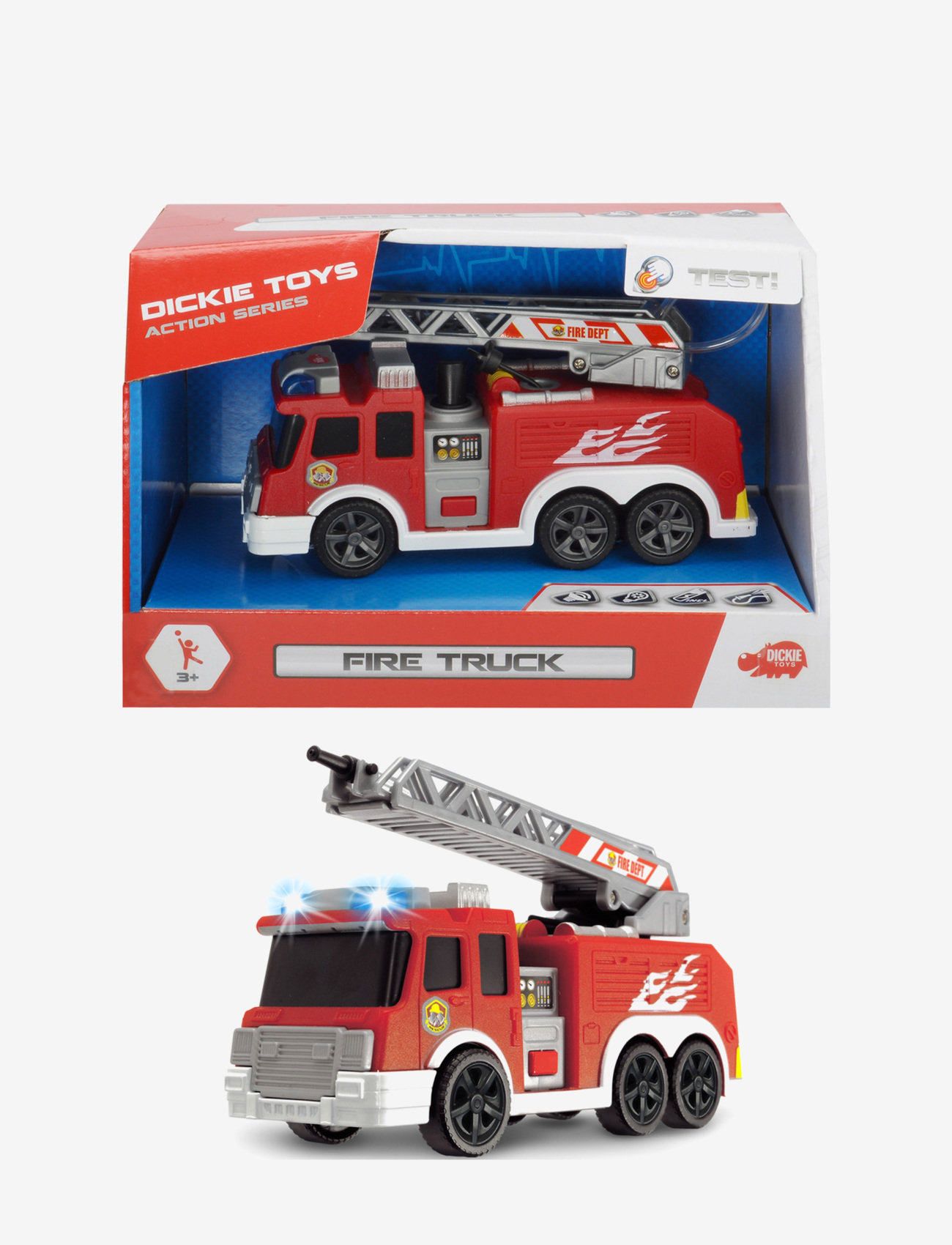 Dickie Toys - Dickie - Fire Truck - red - 0