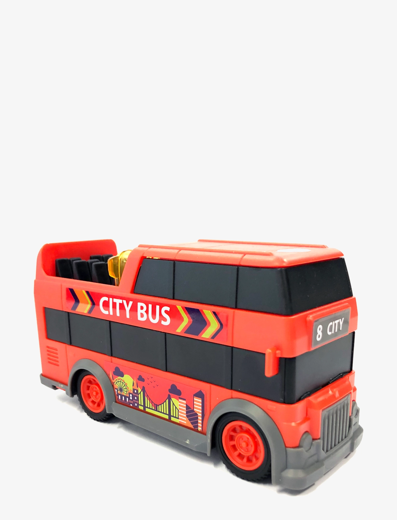 Dickie Toys - Dickie Toys City Bus - red - 2