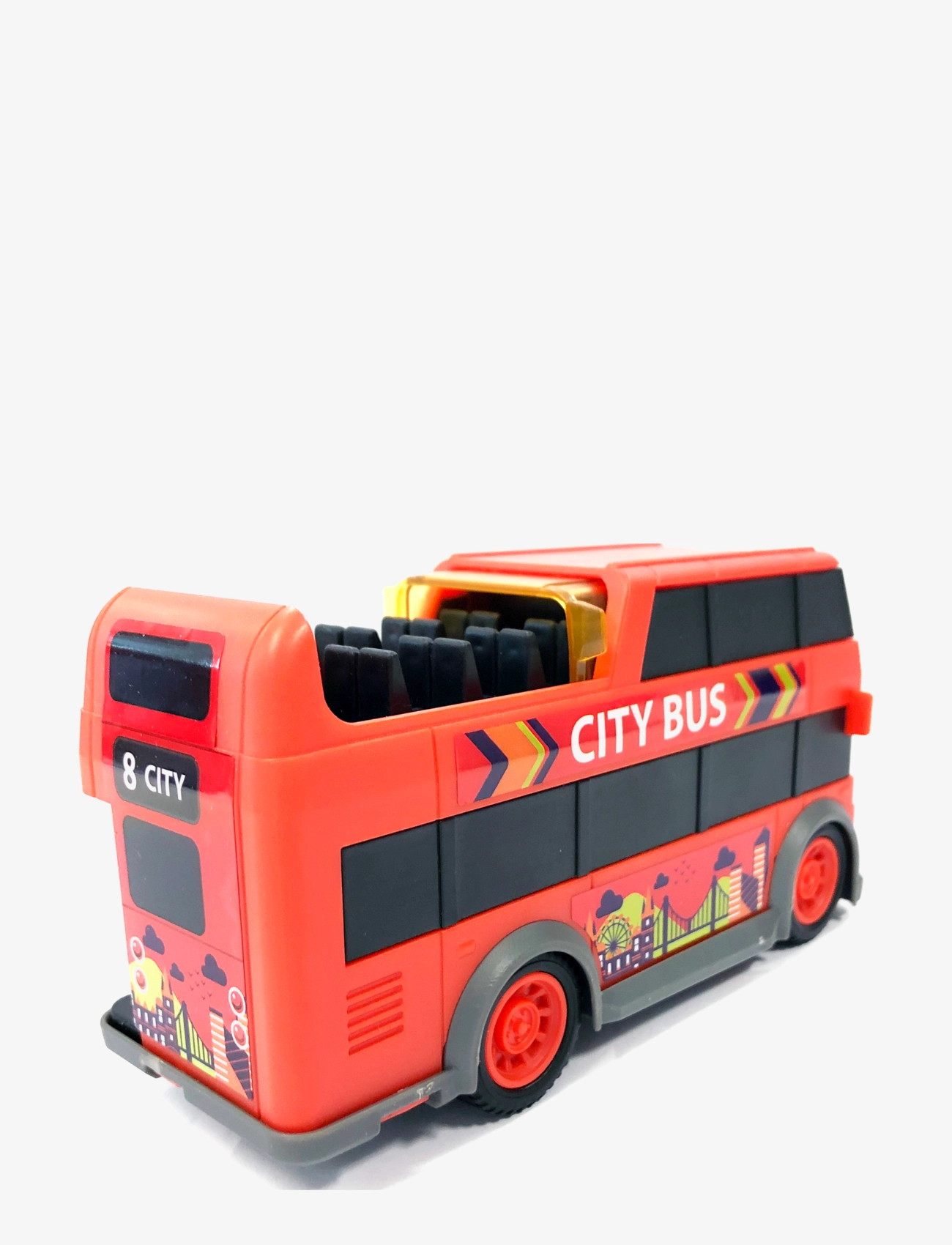 Dickie Toys - Dickie Toys City Bus - red - 5