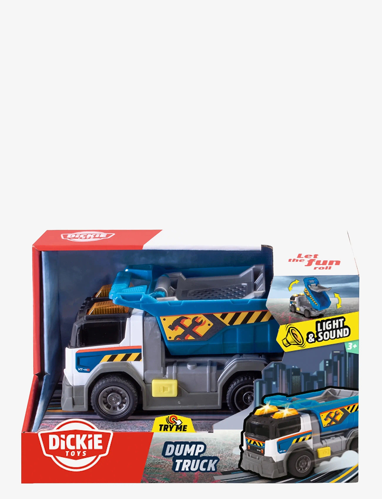 Dickie Toys - Dickie Toys Dump Truck, 15 cm - byggmaskiner - multi coloured - 3