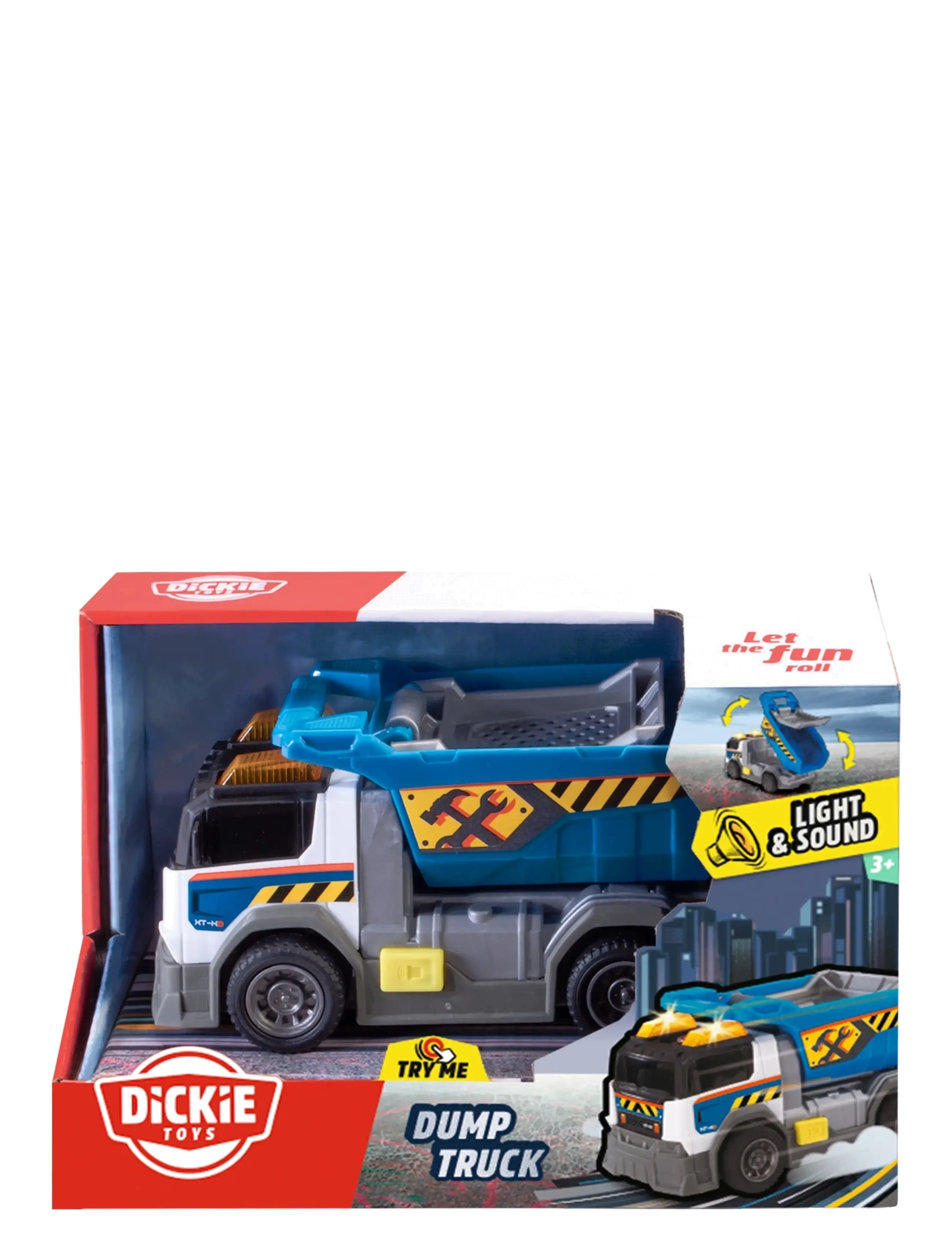 Dickie Toys - Dickie Toys Dump Truck, 15 cm - véhicules de construction - multi coloured - 3