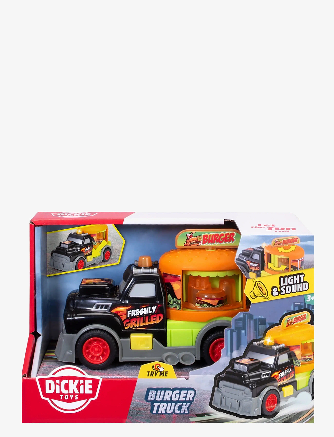 Dickie Toys - Dickie Toys Burger Truck, 15 cm - lastbilar - multi coloured - 3