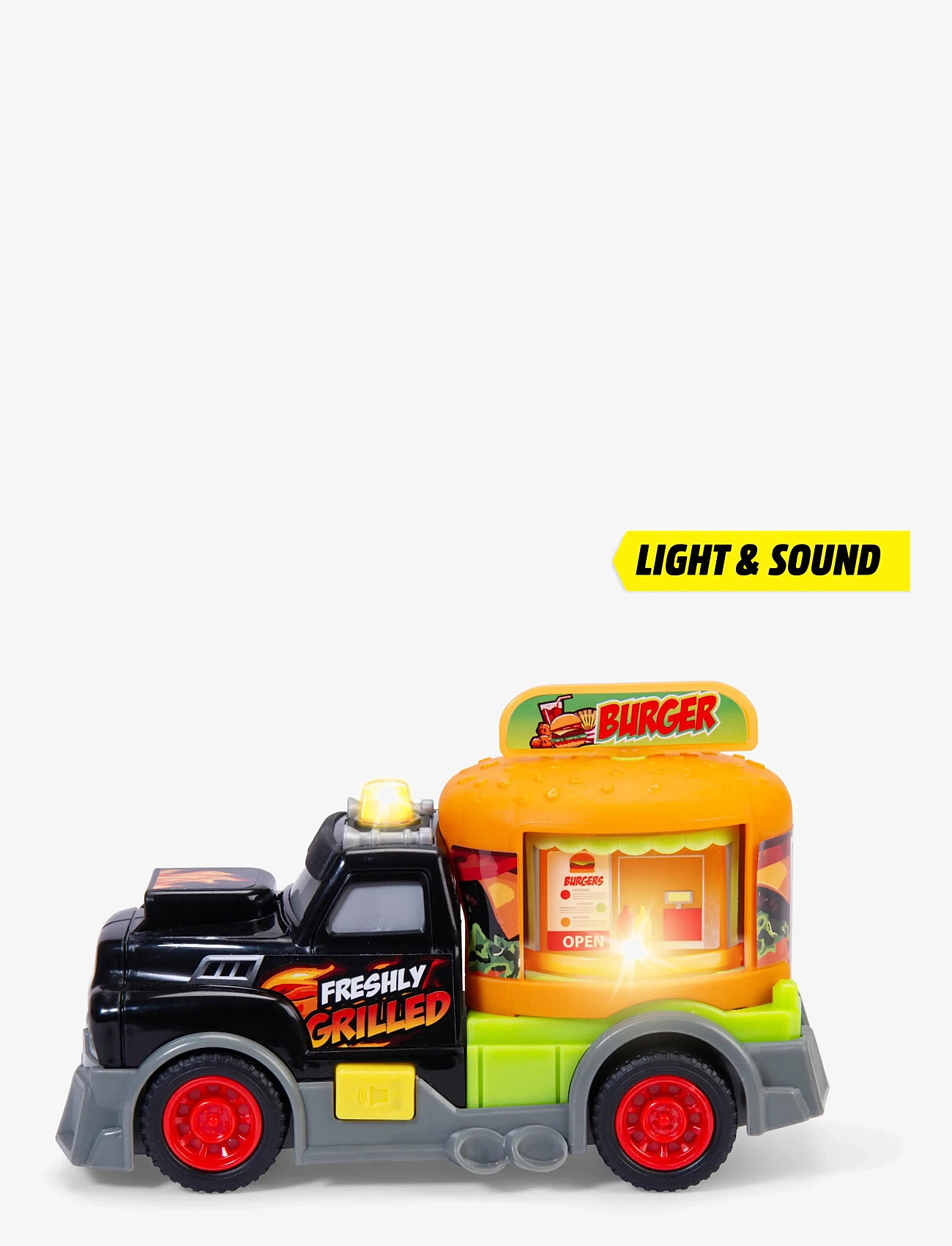 Dickie Toys - Dickie Toys Burger Truck, 15 cm - lastbilar - multi coloured - 4
