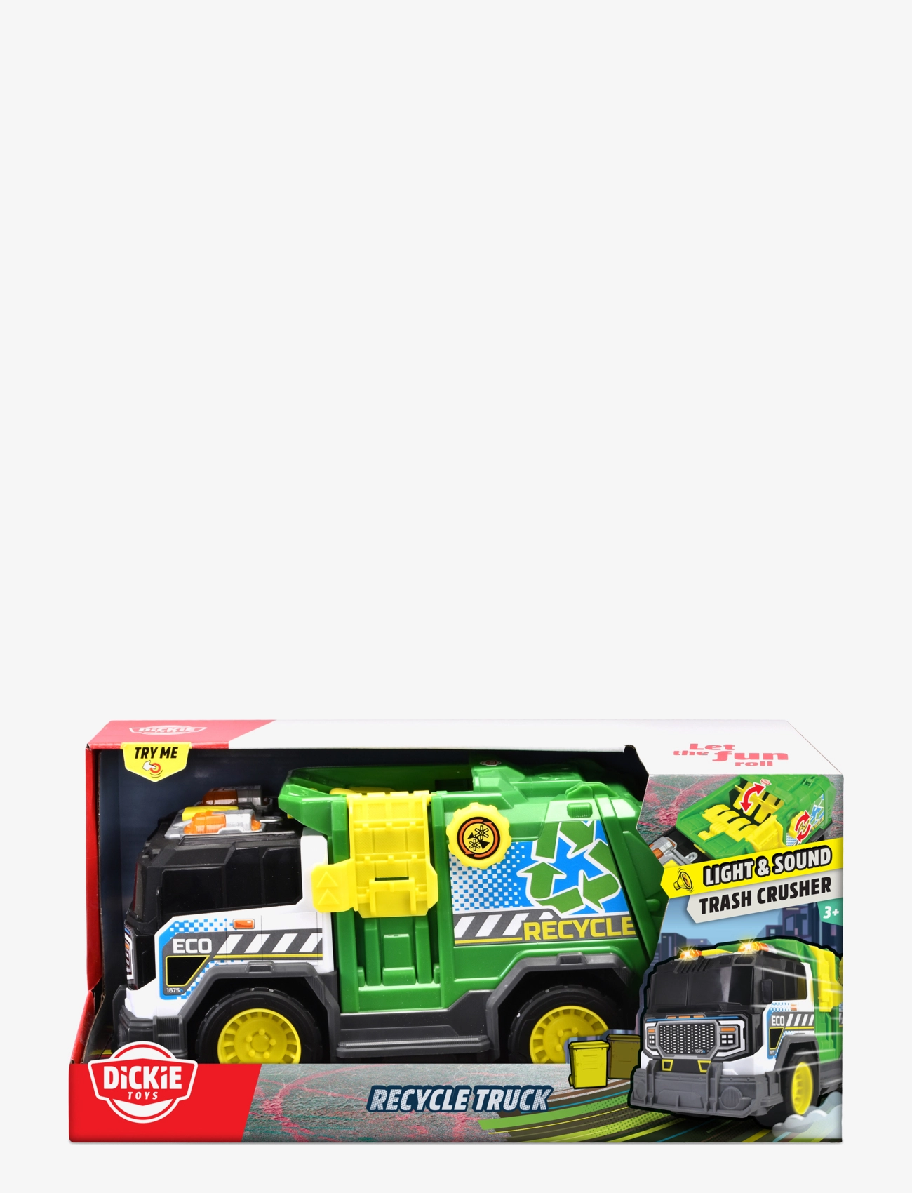 Dickie Toys - Dickie Toys Recycle Truck - müllautos - green - 3