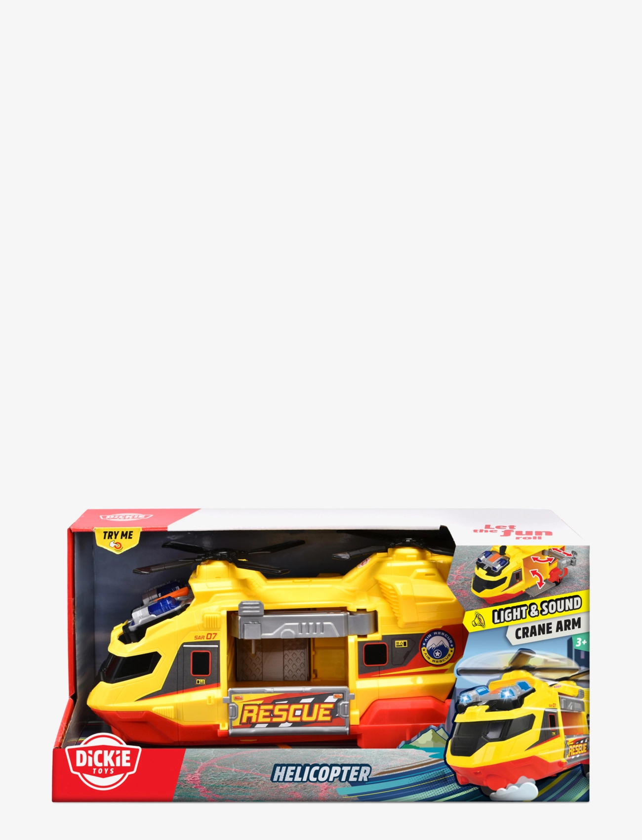 Dickie Toys - Dickie Toys Rescue Helicopter, 30 cm - fly - yellow - 3