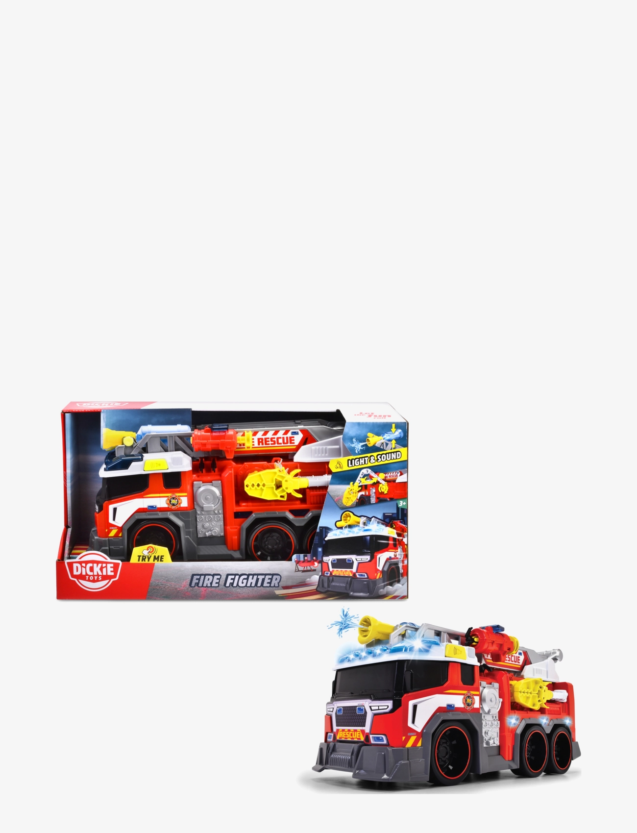 Dickie Toys Fire Fighter, Børn, Fire Trucks, Multi/mønstret, Str: ONE SIZE