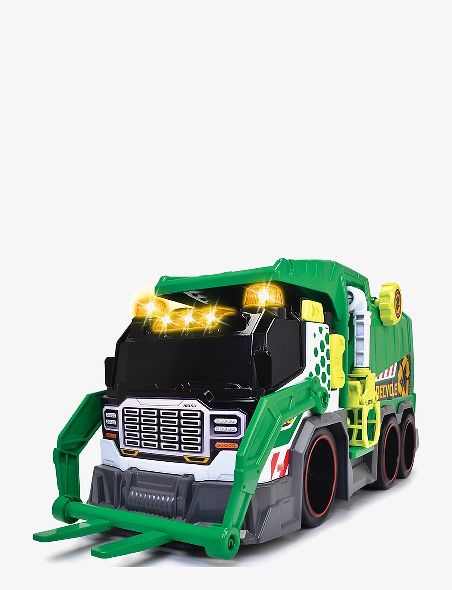 Dickie Toys - Recycling Truck - toy vehicles - green - 2