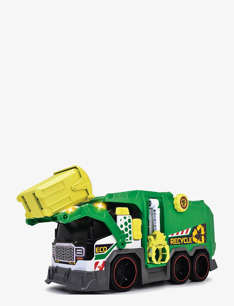 Dickie Toys - Recycling Truck - toy vehicles - green - 5