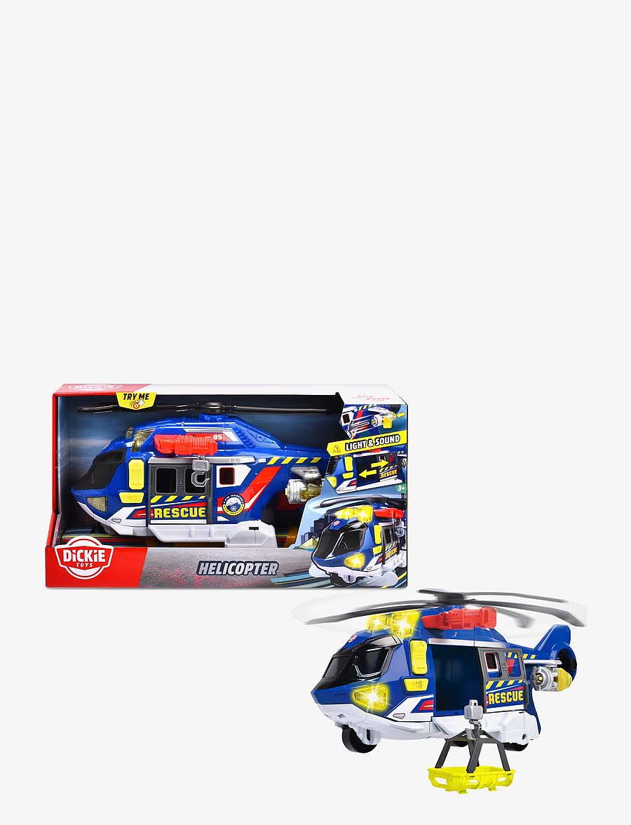 Dickie Toys - Dickie Toys Rescue Helicopter - toy vehicles - multi coloured - 1