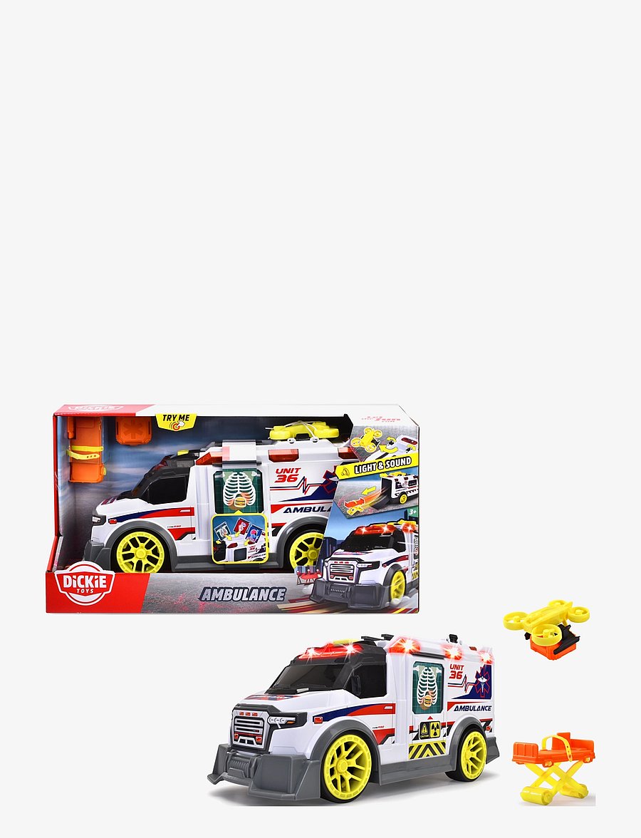 Dickie Toys - Dickie Toys Ambulance - toy cars - multi coloured - 1