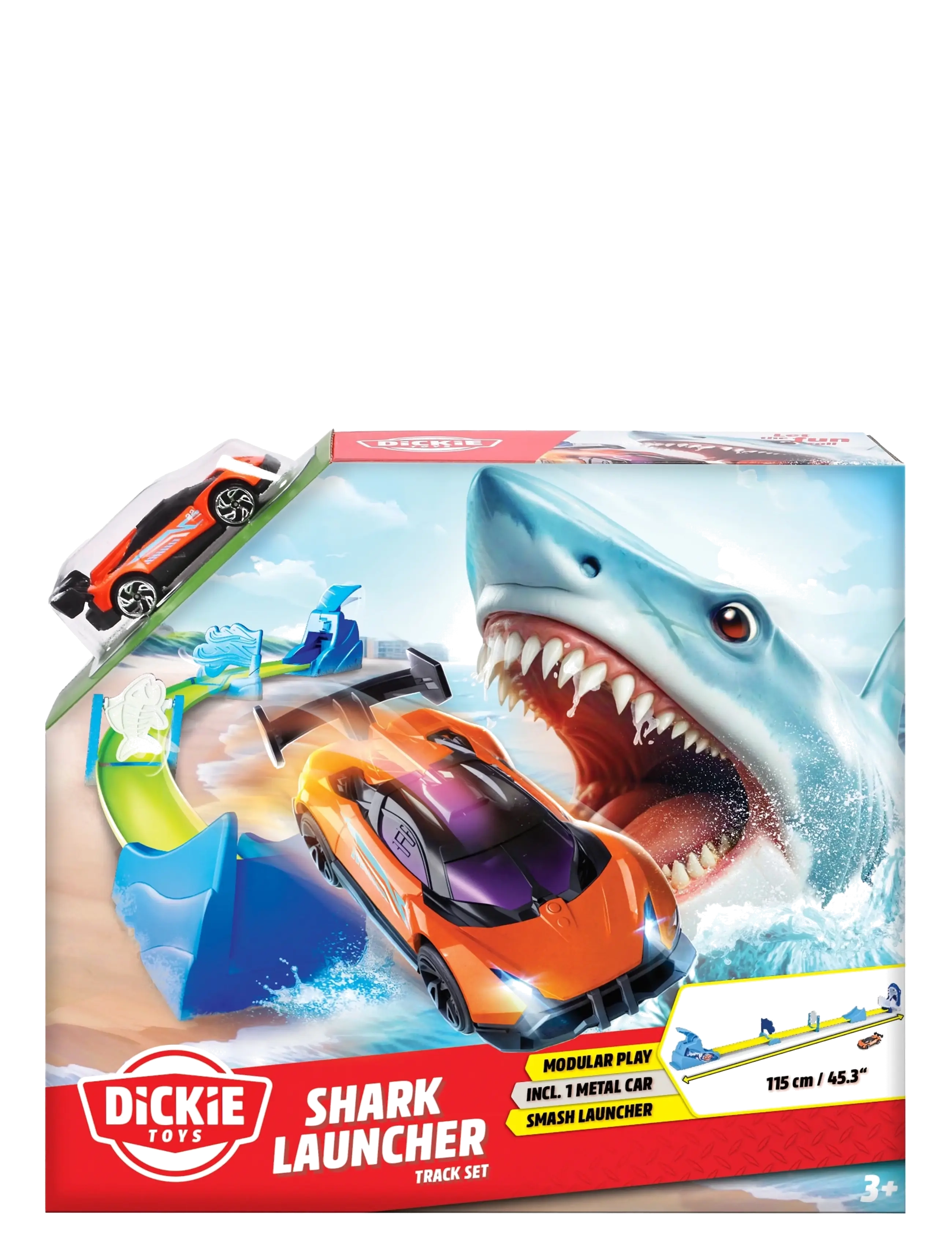 Dickie Toys - Dickie Toys Shark Launcher Track Set - racerbaner - multi coloured - 2